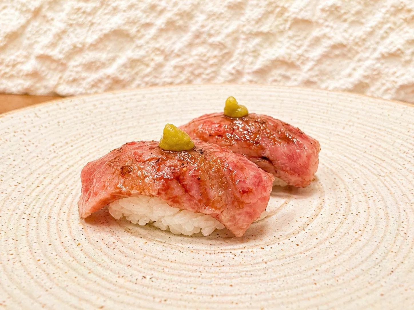 A5 Japanese Wagyu Beef at Mizumi Sushi in Encino