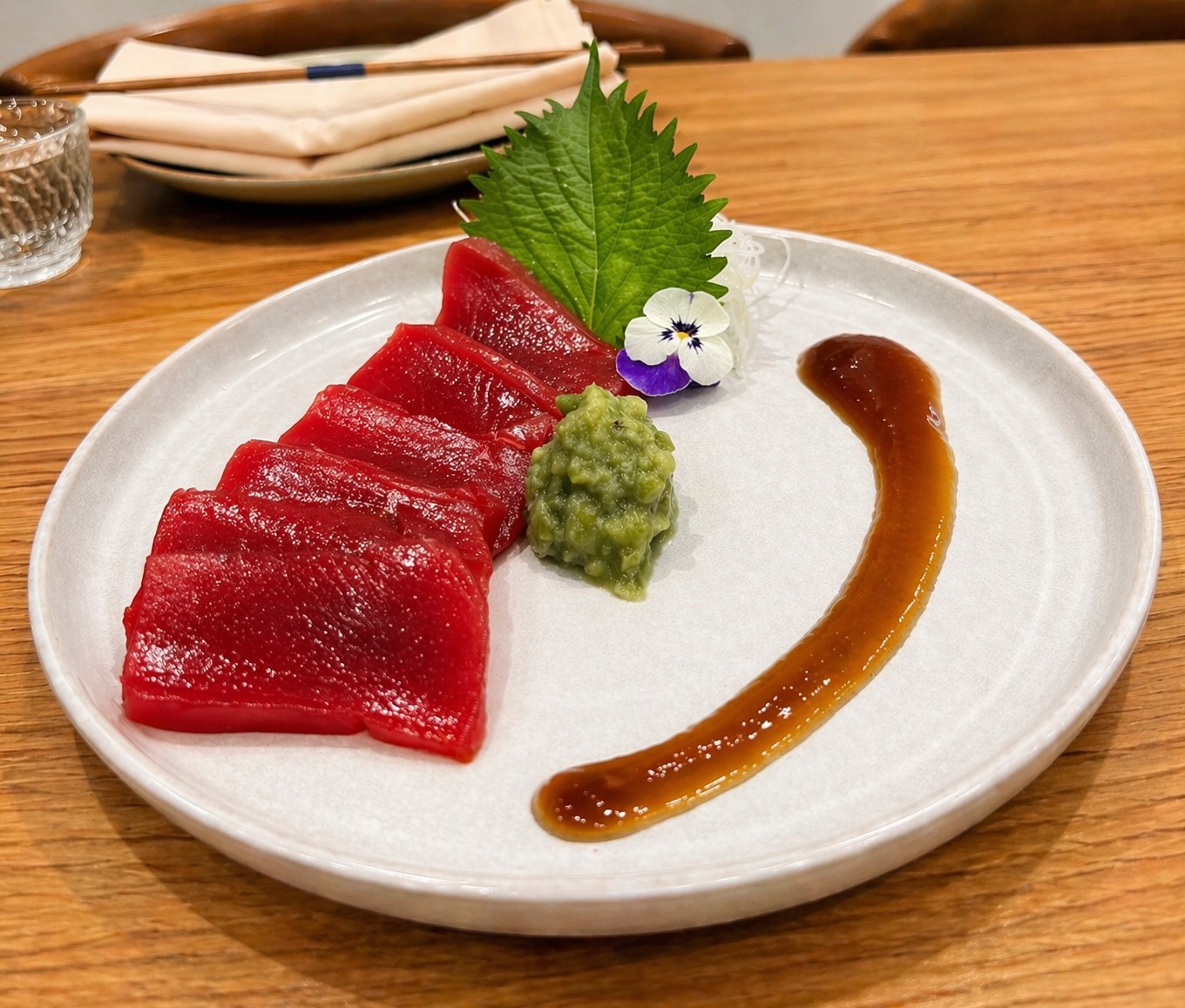 Signature Sashimi item at Mizumi Sushi