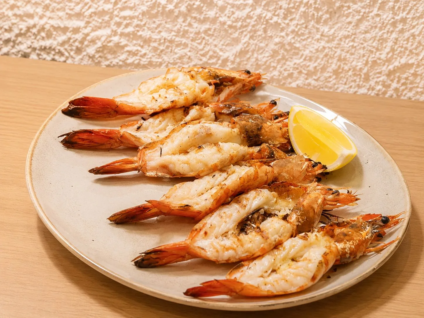 Garlic & Pepper Blue Prawns at Mizumi Sushi in Encino