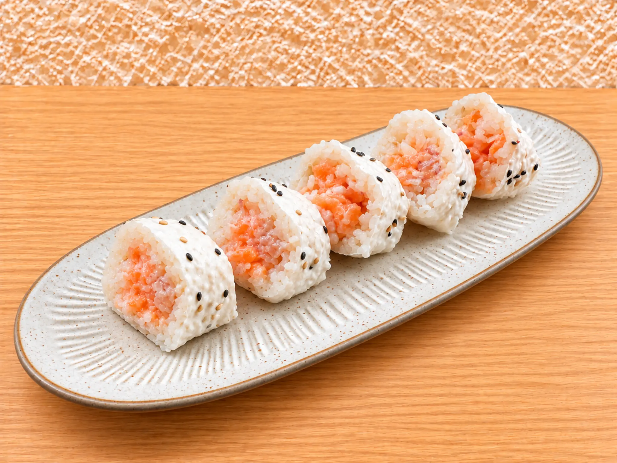 Creamy Salmon at Mizumi Sushi in Encino