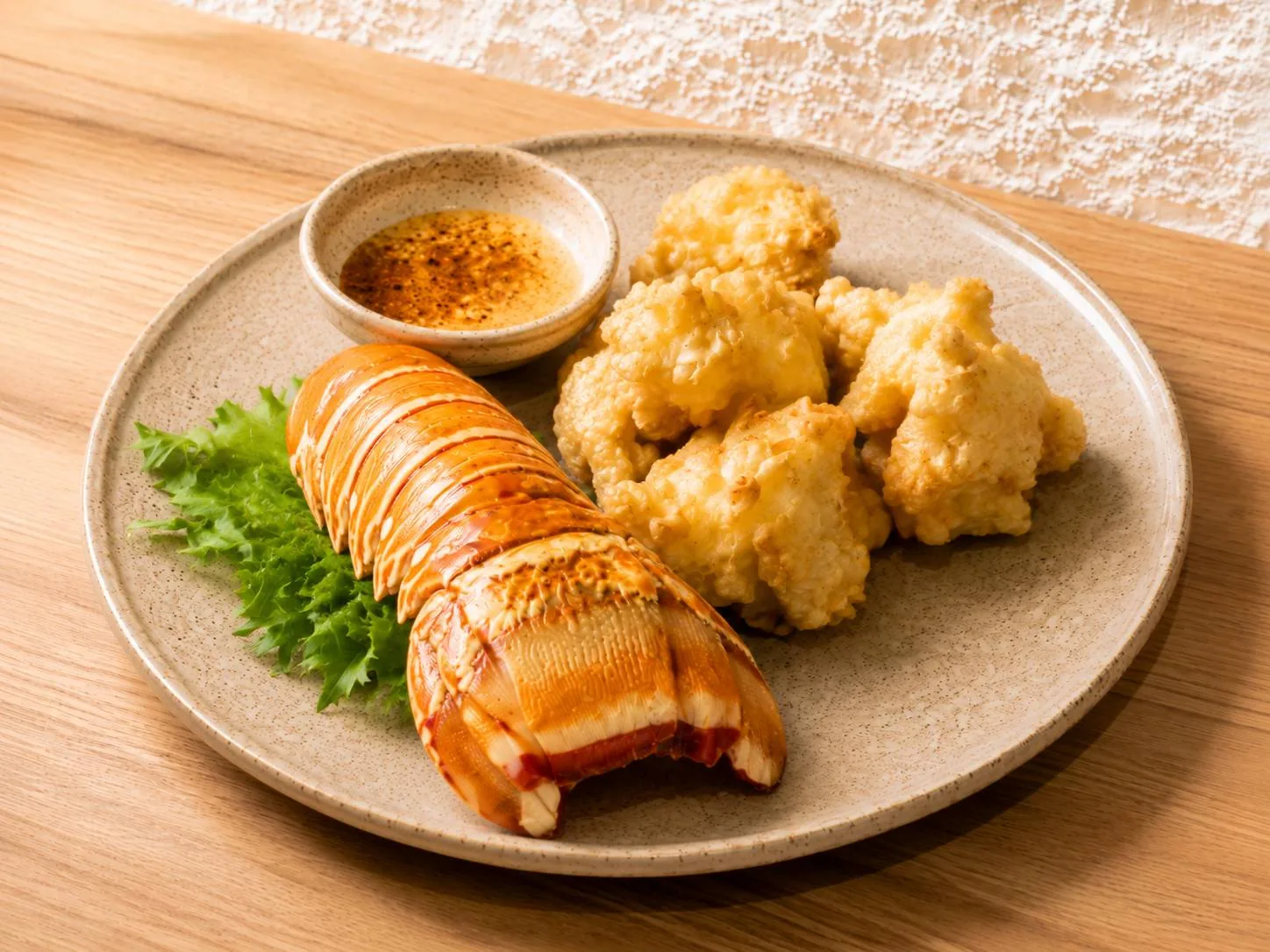 Crispy Lobster Tempura at Mizumi Sushi in Encino
