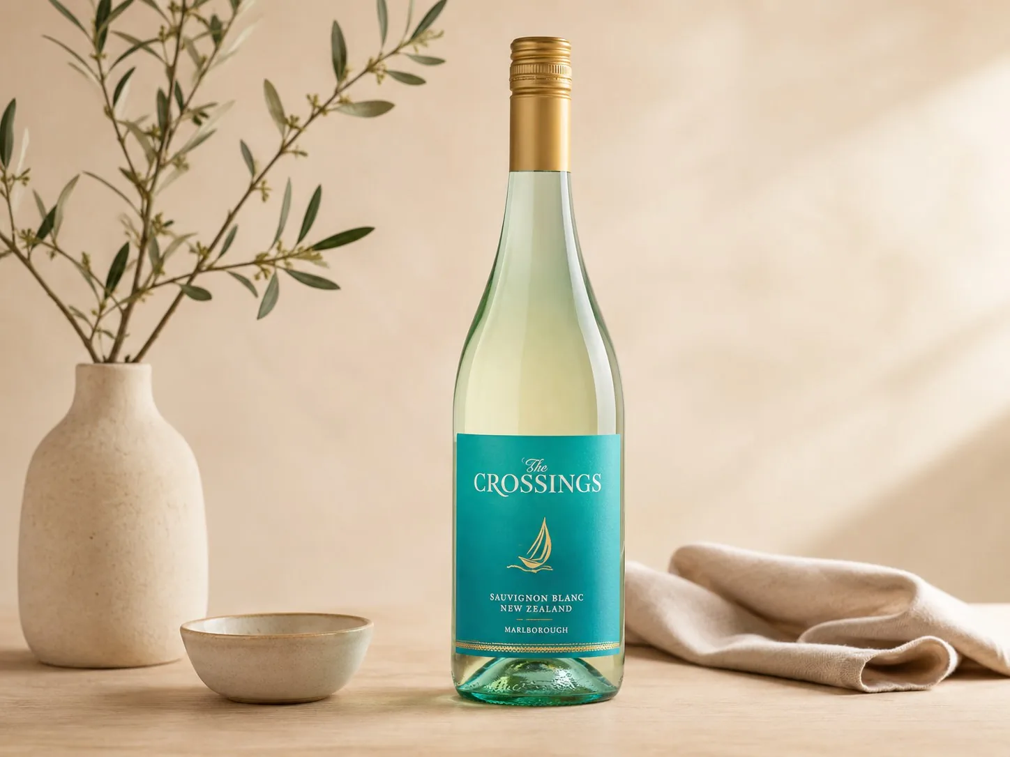 The Crossings Sauvignon Blanc (Marlborough) (750 ml. | Glass) at Mizumi Sushi in Encino