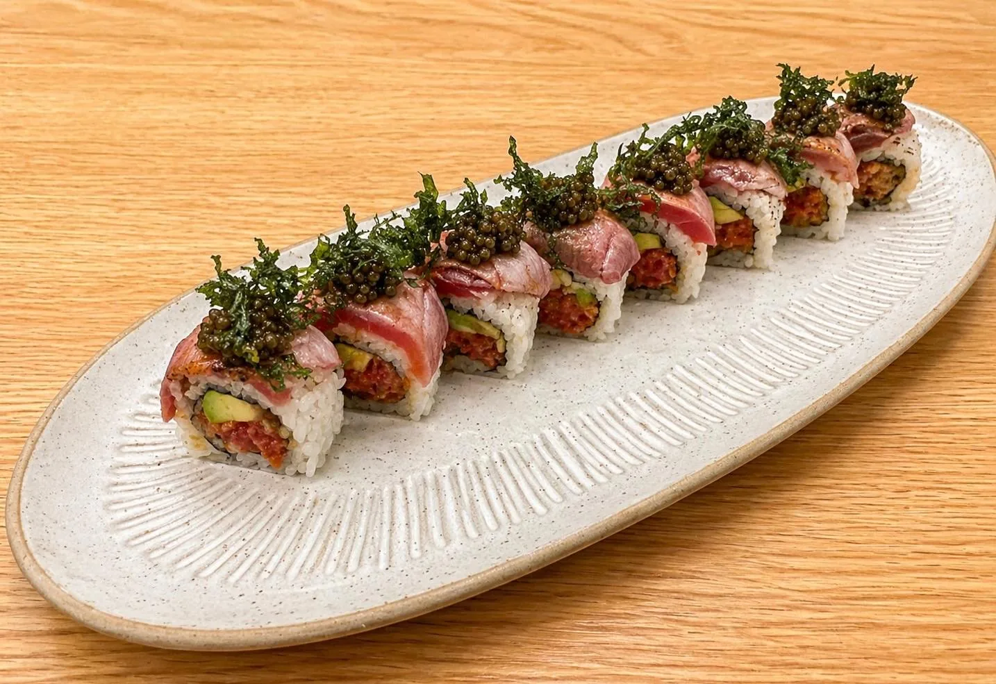 Encino Roll served at Mizumi Sushi in Encino