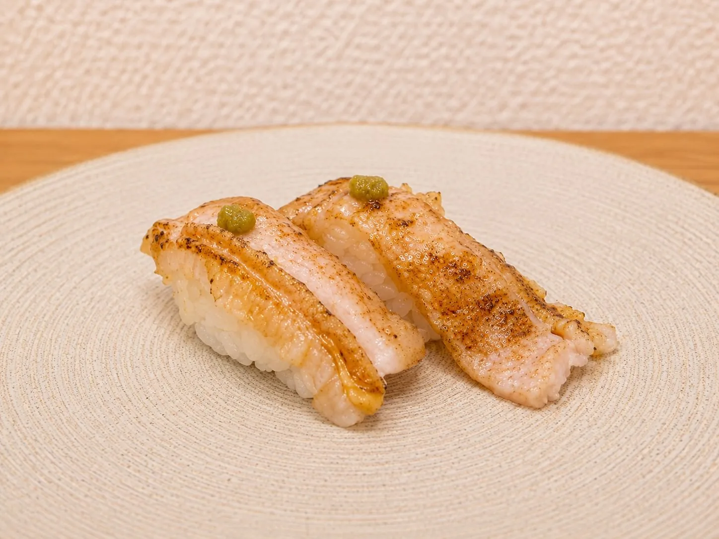 Halibut Fin (Engawa) served at Mizumi Sushi in Encino