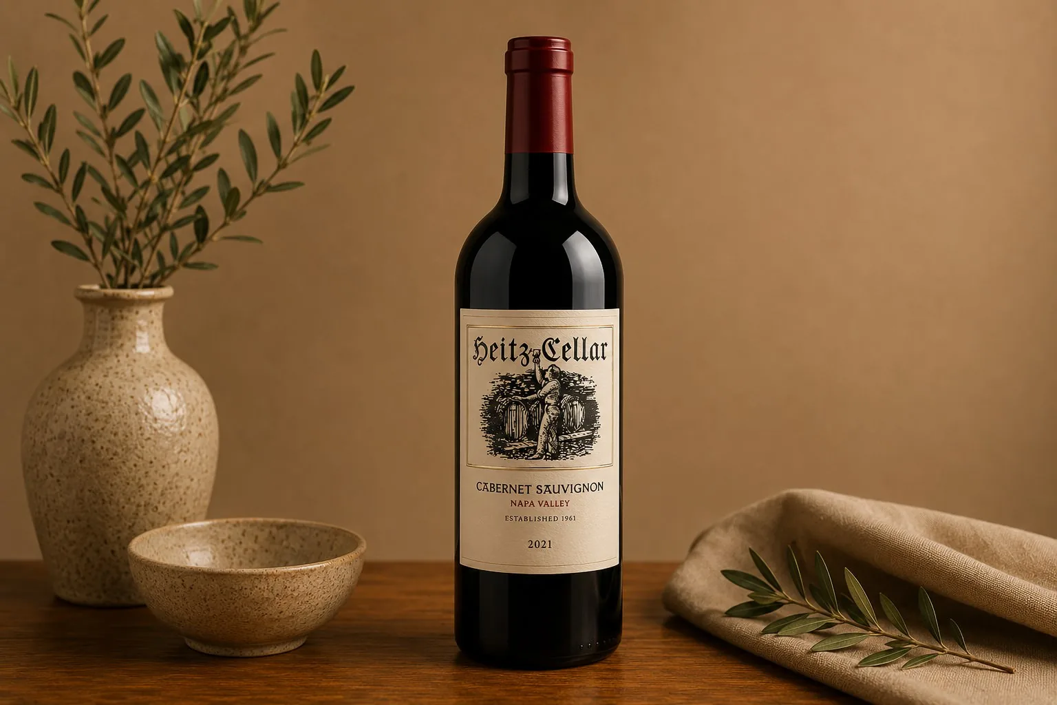 Heitz Cabernet Sauvignon 2021 (Napa Valley) (750 ml.) at Mizumi Sushi in Encino