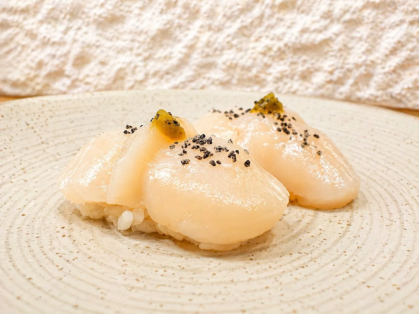 Japanese Scallops (Hotate) at Mizumi Sushi in Encino