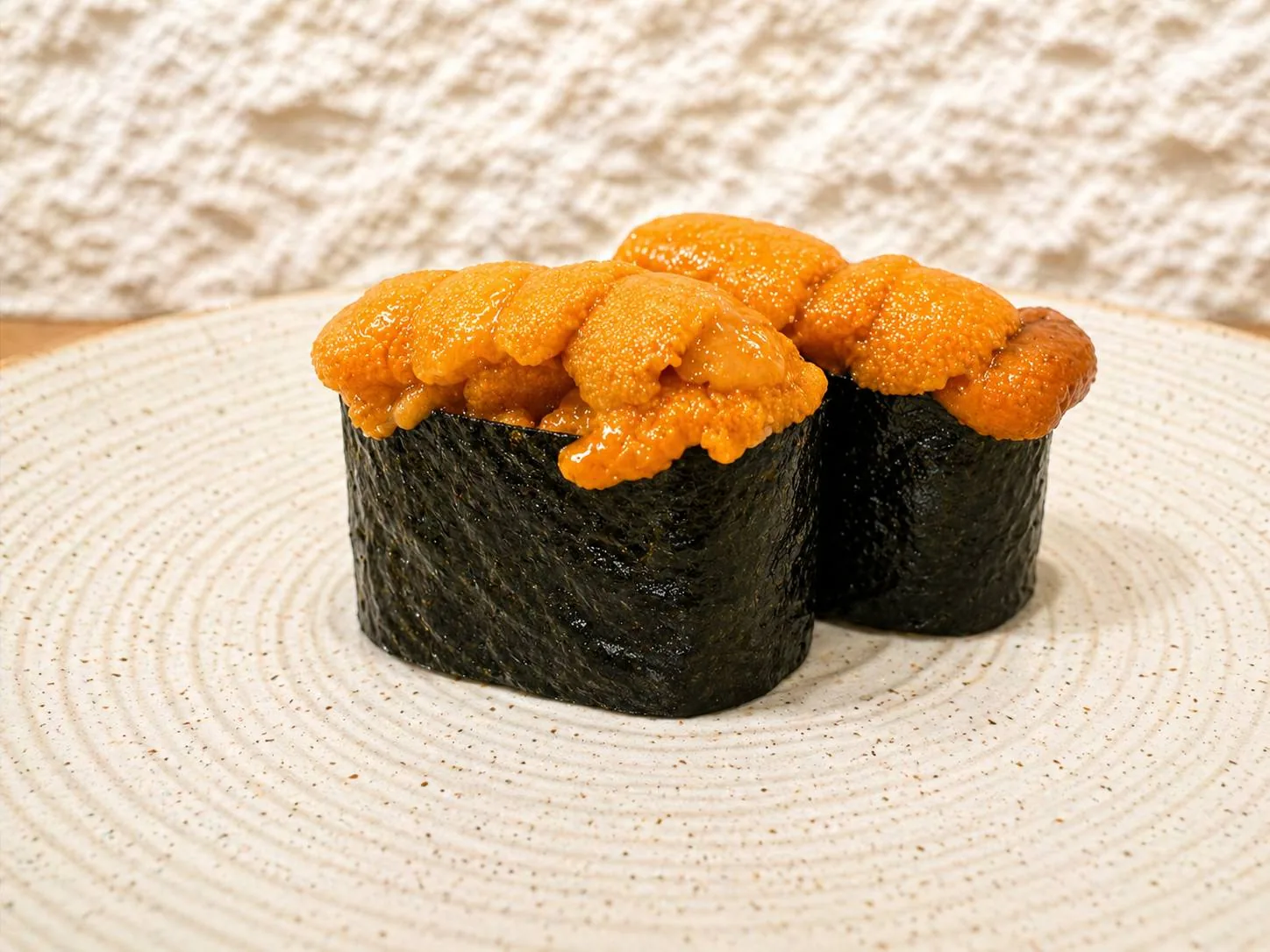 Japanese Sea Urchin (Uni Hokkaido) at Mizumi Sushi in Encino