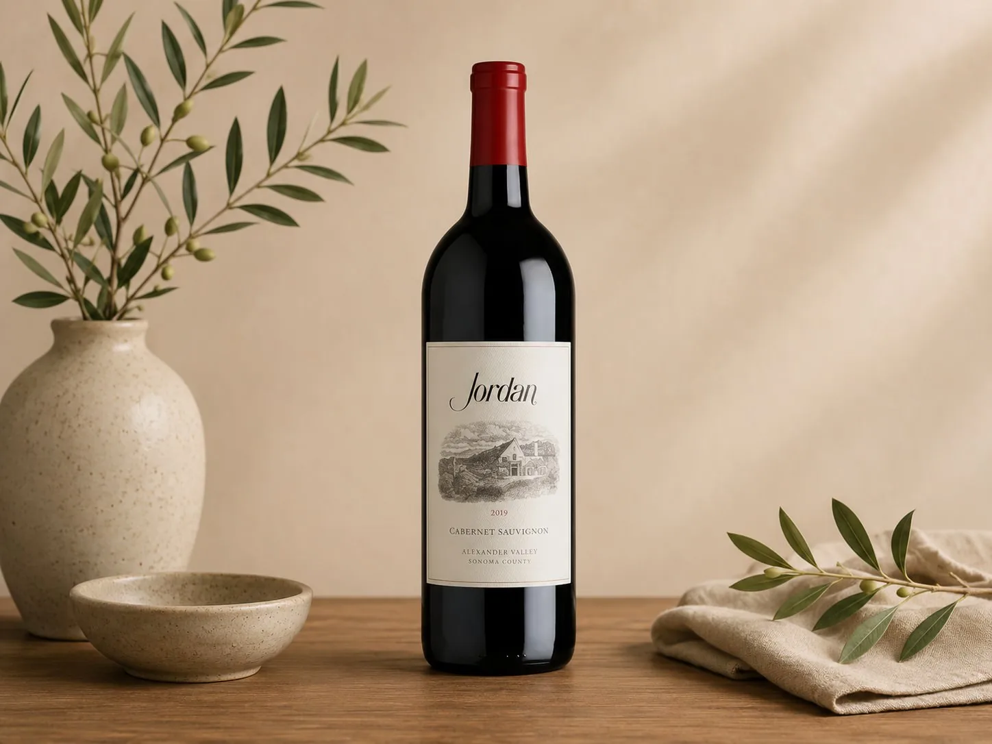 Jordan Cabernet Sauvignon 2021 (750 ml.) at Mizumi Sushi in Encino