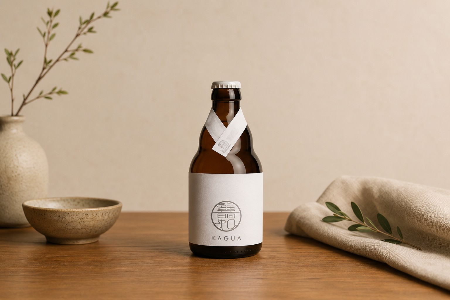 Kagua Blanc (330 ml.) at Mizumi Sushi in Encino