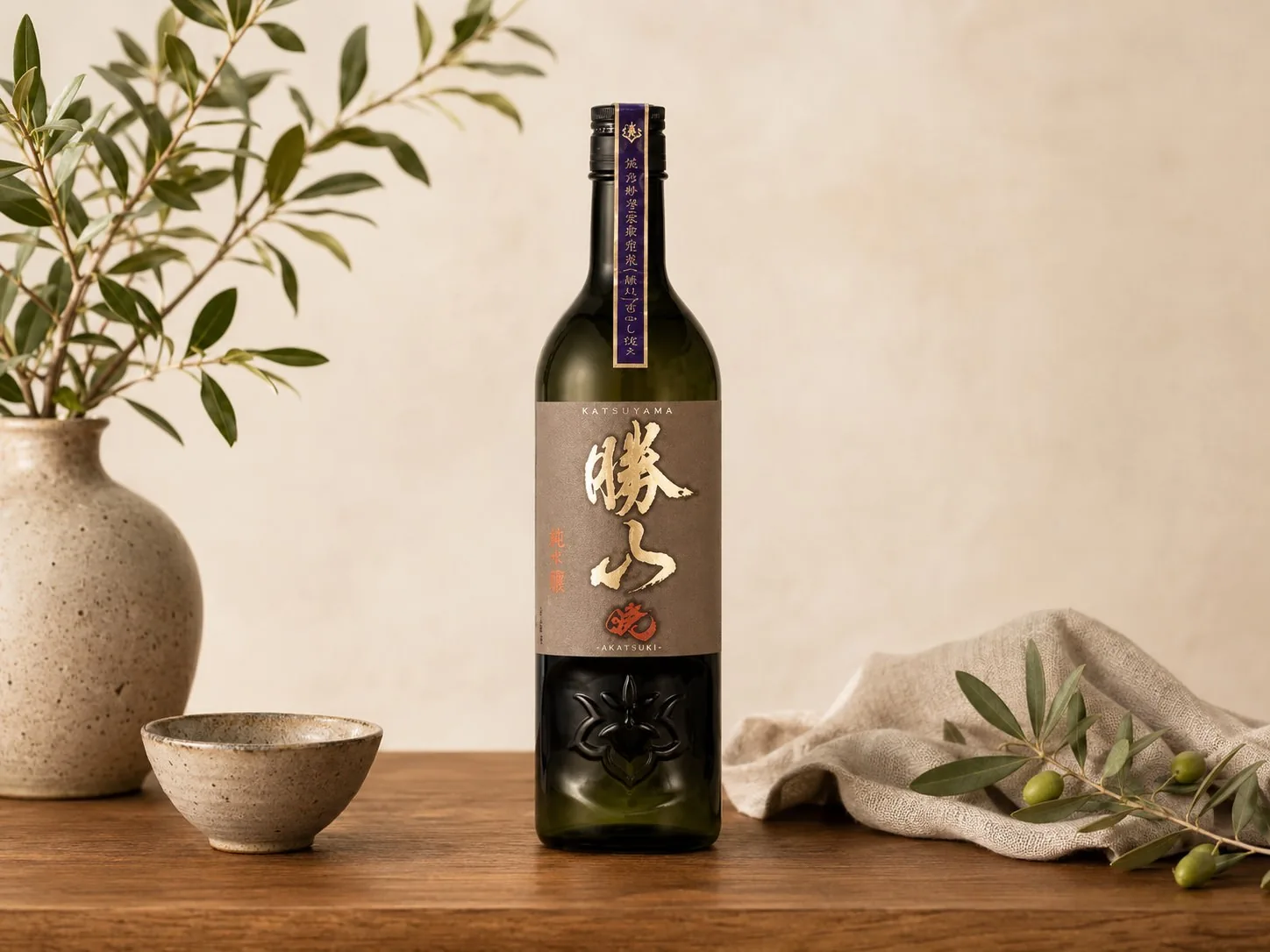 Katsuyama | Junmai Daiginjo Shizuku "Akatsuki" (720 ml.) at Mizumi Sushi in Encino