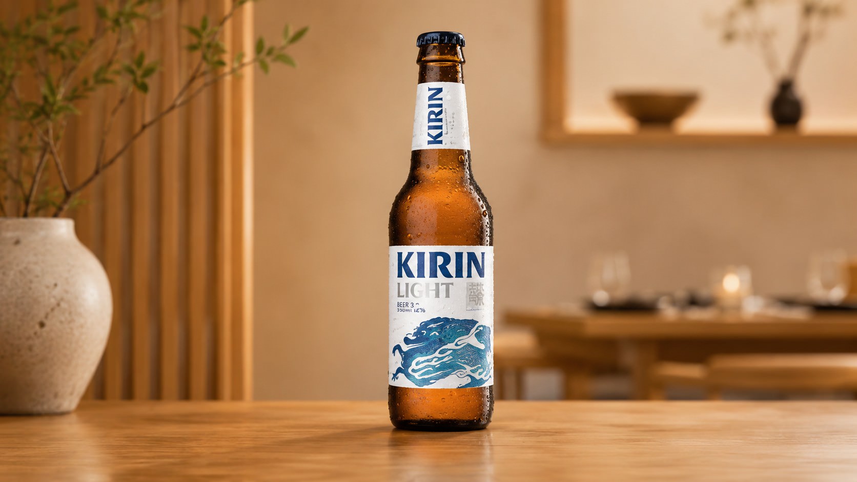 Kirin Light Small at Mizumi Sushi in Encino