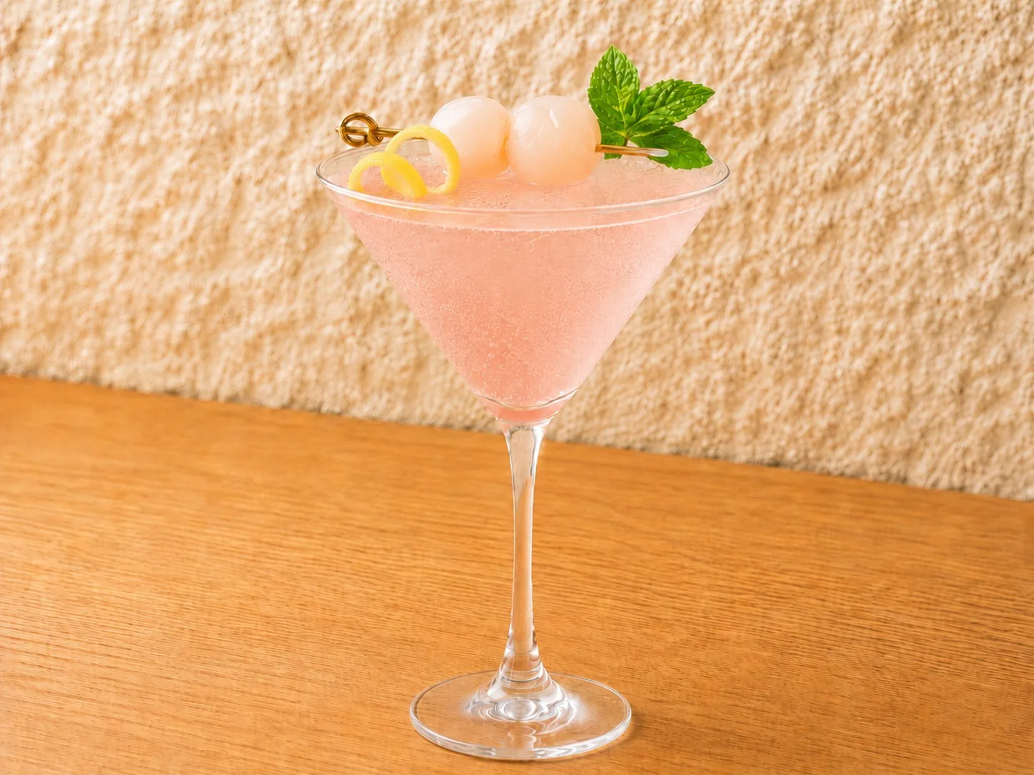 Lychee Blossom served at Mizumi Sushi in Encino
