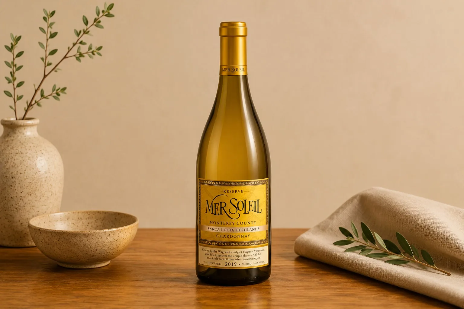 Mer Soleil Reserve Chardonnay (750 ml. | 375 ml. | Glass) at Mizumi Sushi in Encino