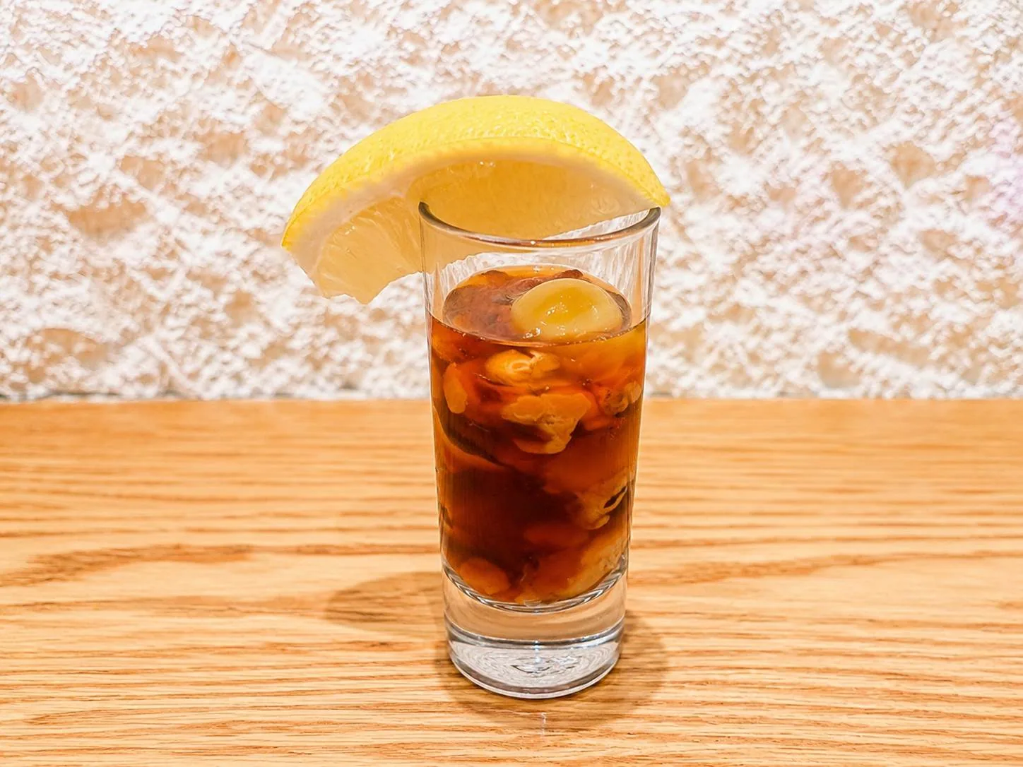 Oyster Shooter at Mizumi Sushi in Encino