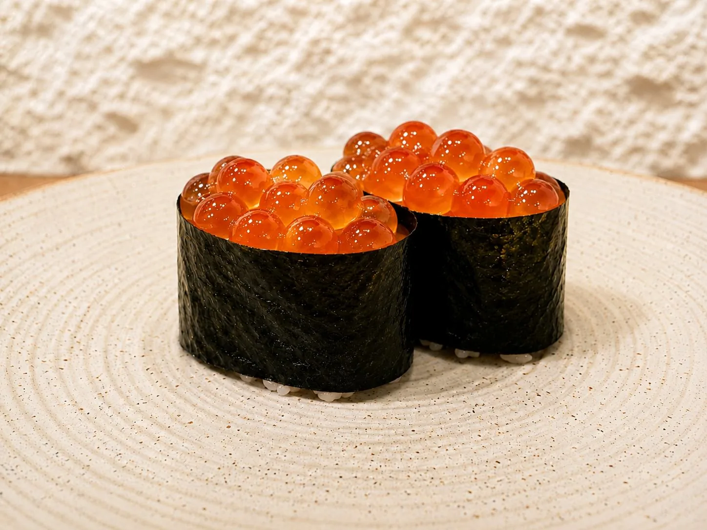 Salmon Eggs (Ikura) at Mizumi Sushi in Encino