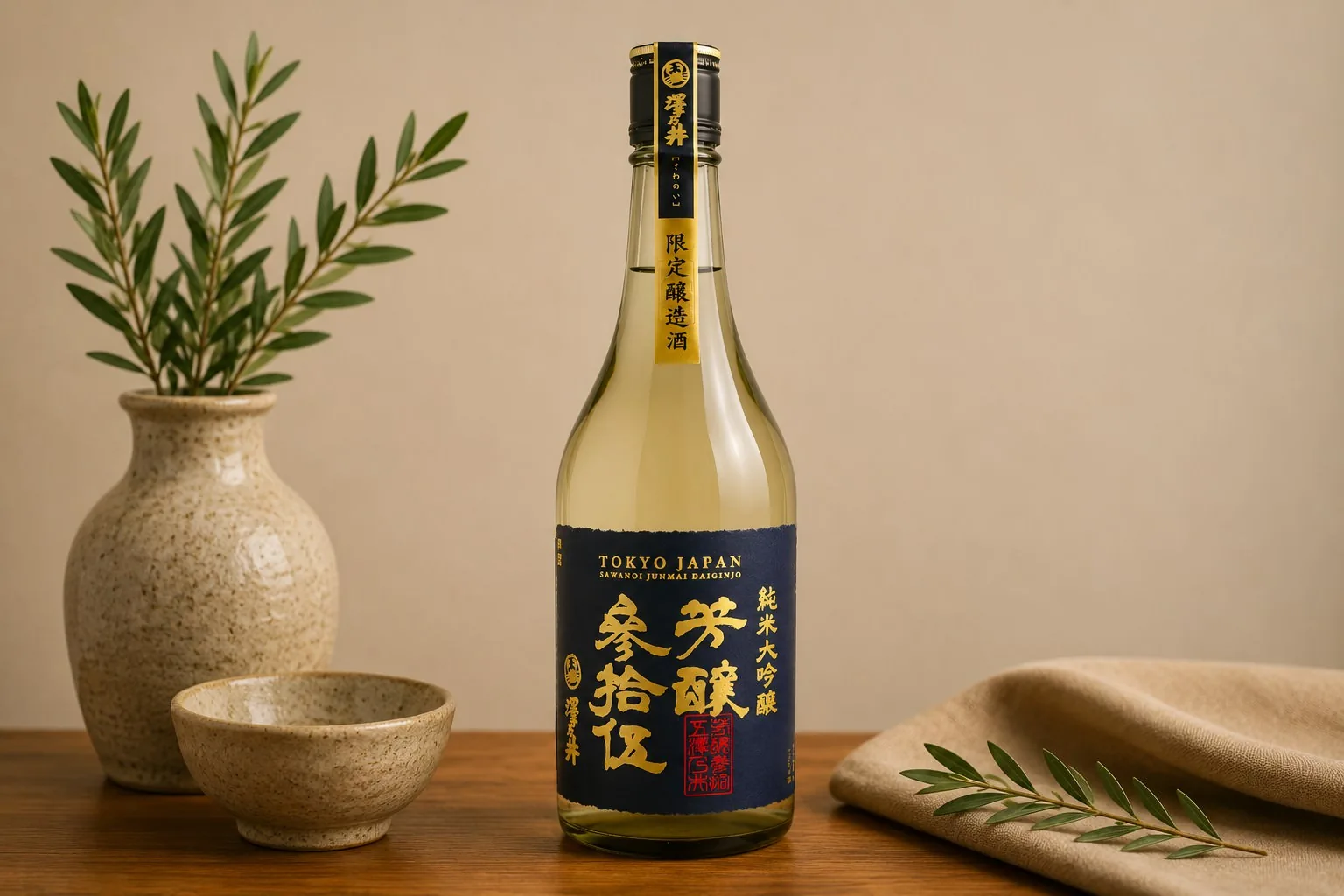 Sawanoi Hojo 35 | Junmai-Dai-Ginjyo (720 ml.) at Mizumi Sushi in Encino