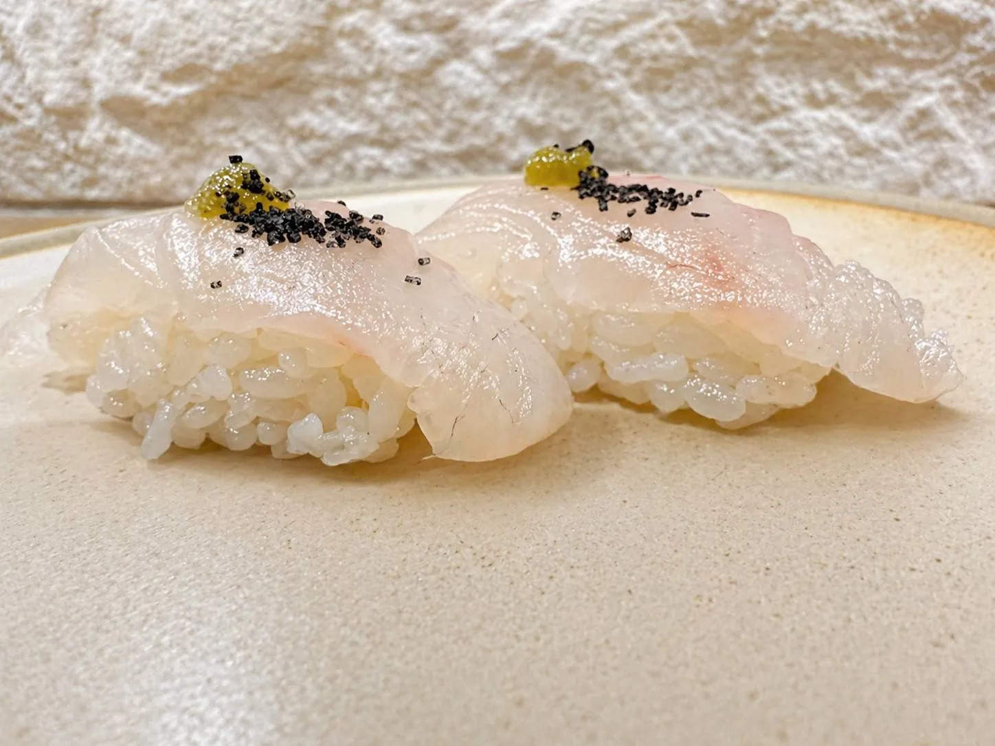 Sea Bream (Tai) at Mizumi Sushi in Encino