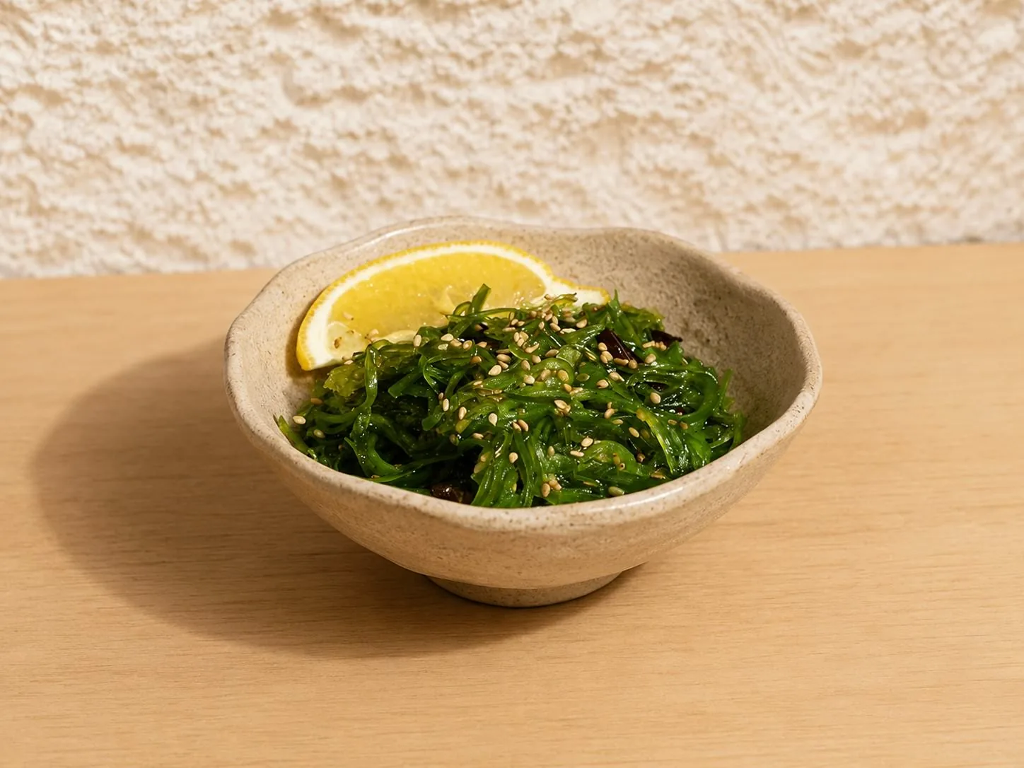 Seaweed salad at Mizumi Sushi in Encino