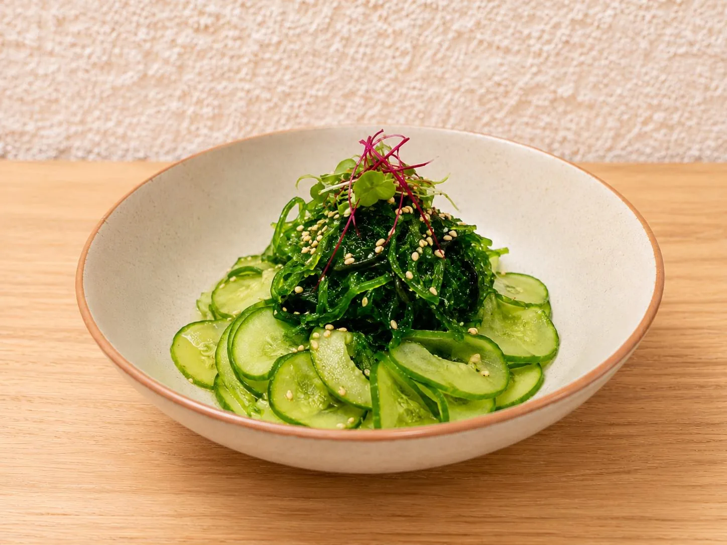 Seaweed & Sunomono Salad at Mizumi Sushi in Encino