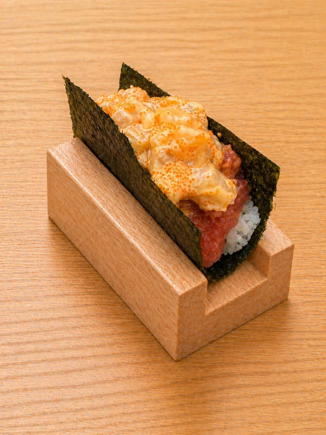 Spicy Tuna Scallop at Mizumi Sushi in Encino