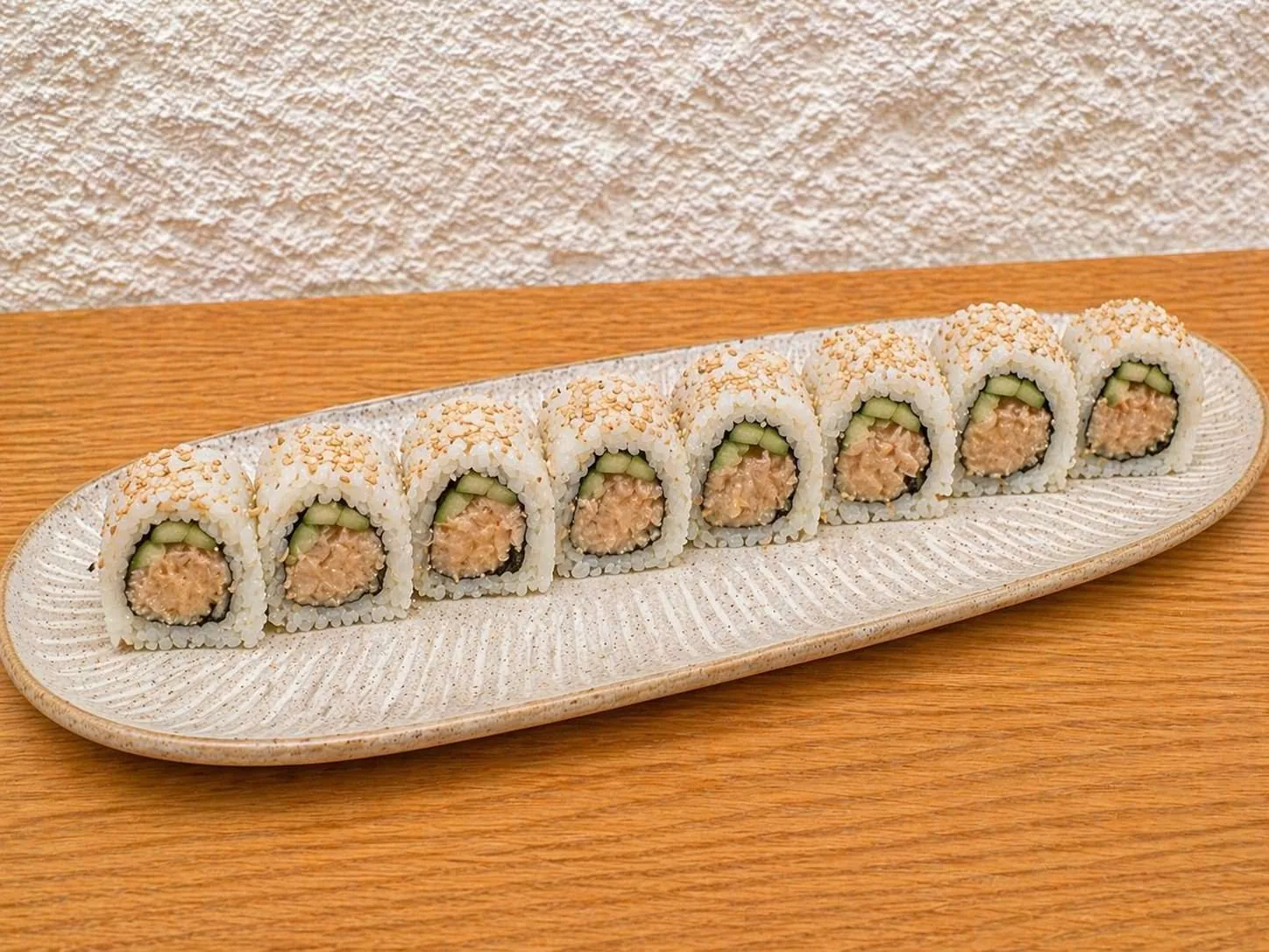 Spicy Yellowtail / Cucumber at Mizumi Sushi in Encino