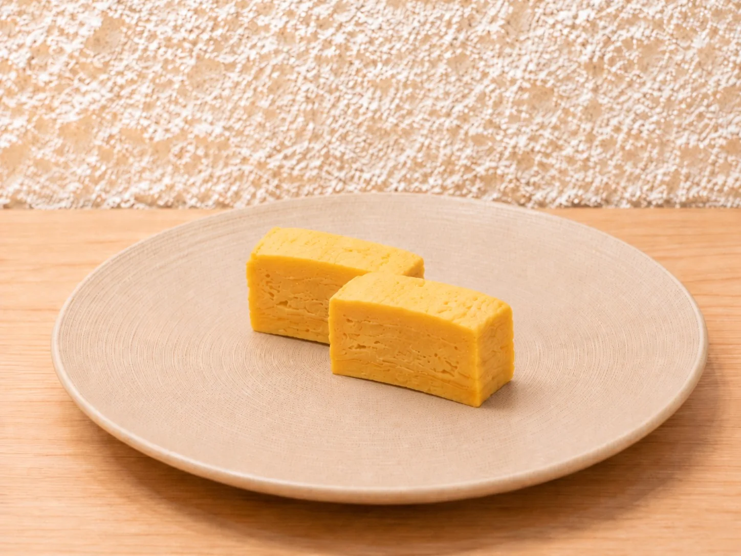 Tamago served at Mizumi Sushi in Encino
