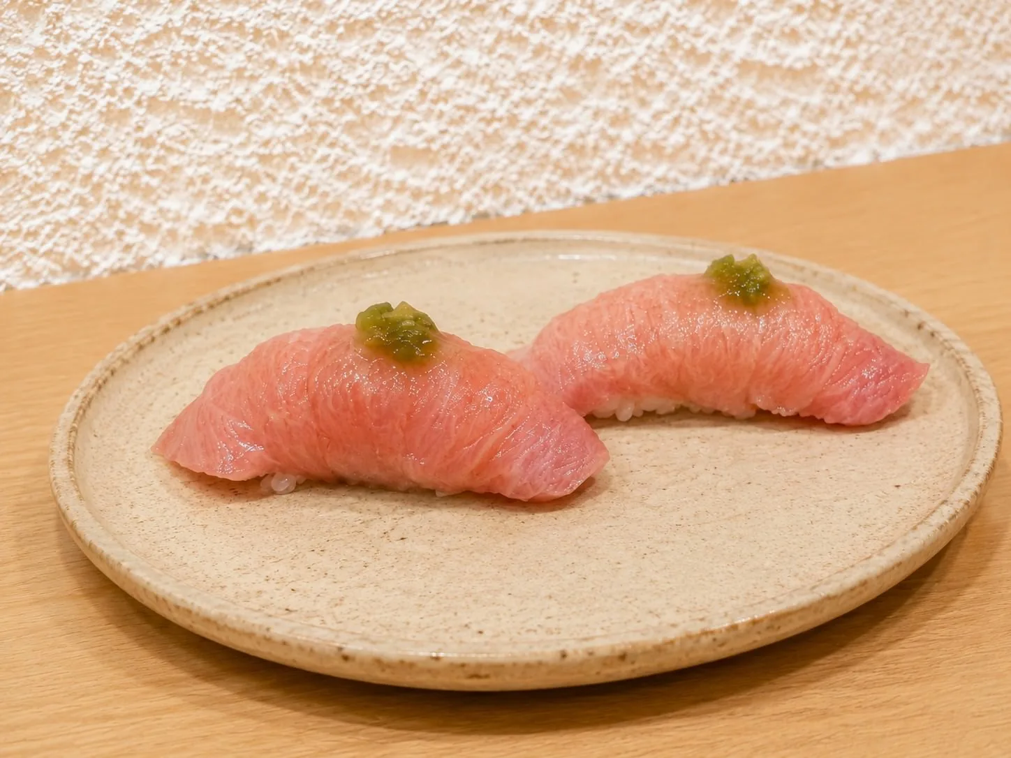 Toro at Mizumi Sushi in Encino