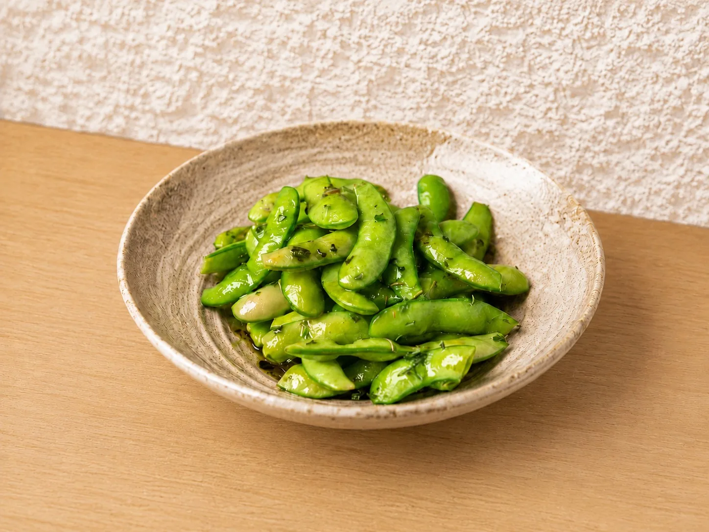 Truffle Edamame at Mizumi Sushi in Encino