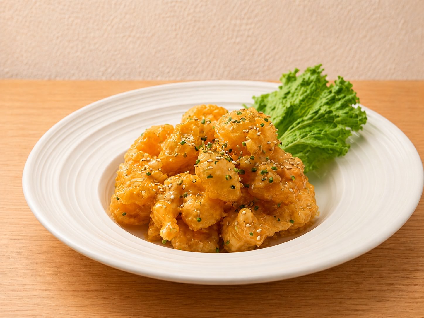 Wild rock shrimp tempura at Mizumi Sushi in Encino