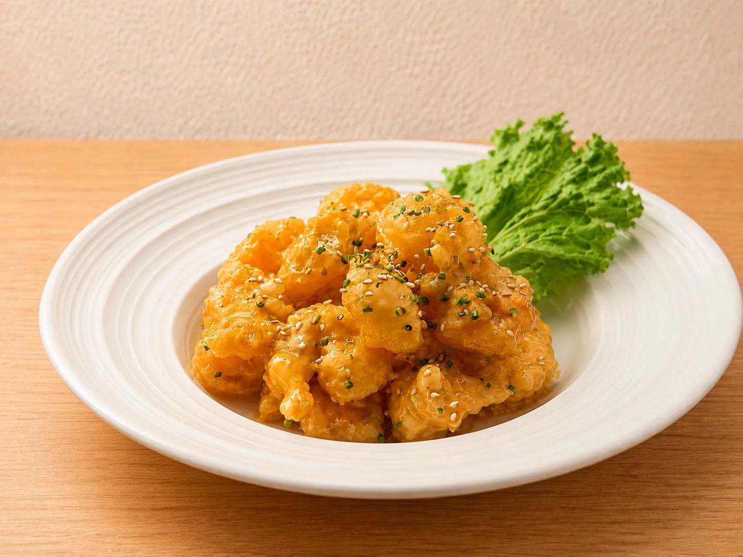 Wild rock shrimp tempura at Mizumi Sushi in Encino